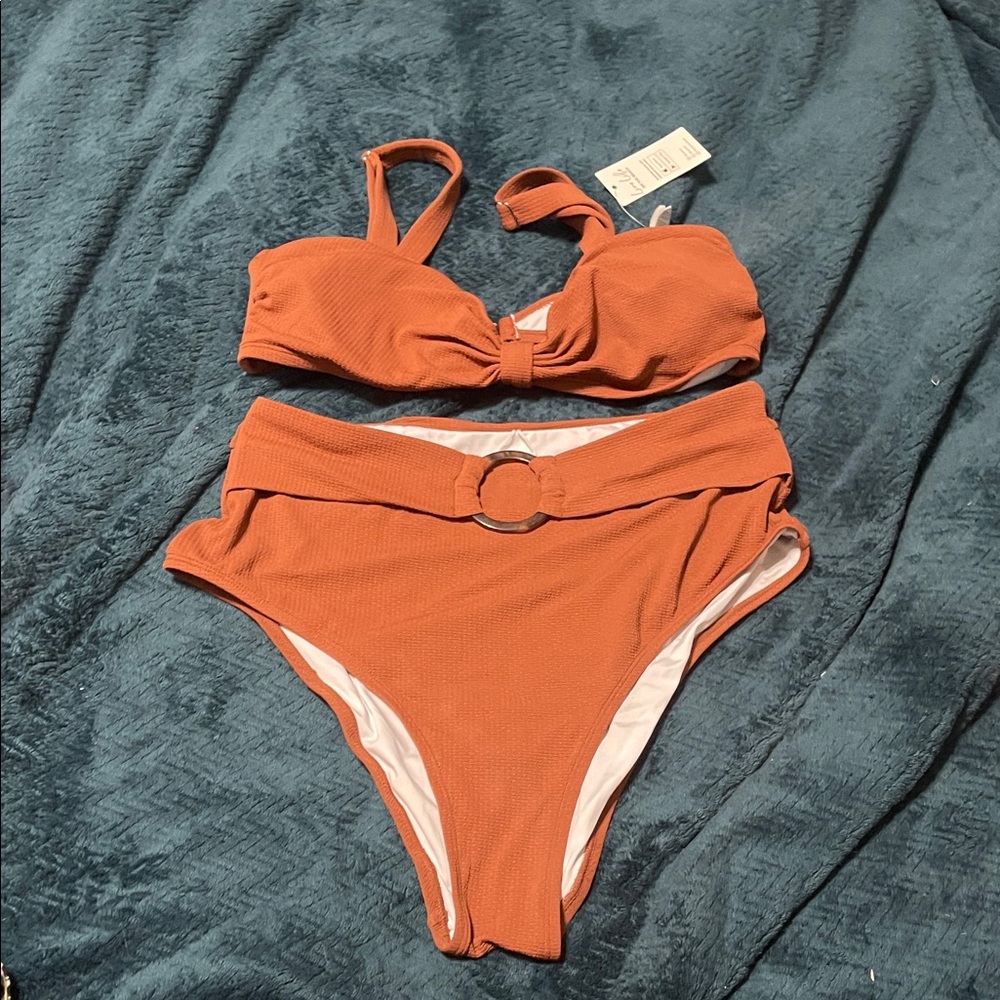 Rust Brown Bikini Set